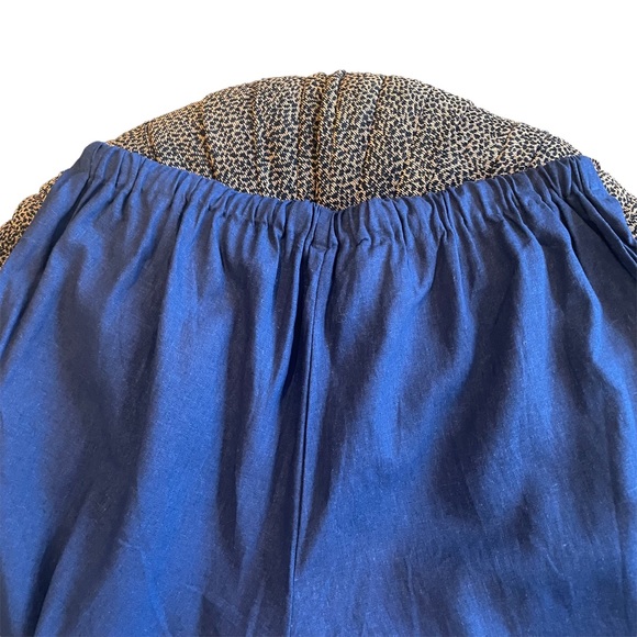 New Jessica London Navy Blue Linen Blend Drawstring Pants Plus Size 22 Tall - Picture 13 of 15